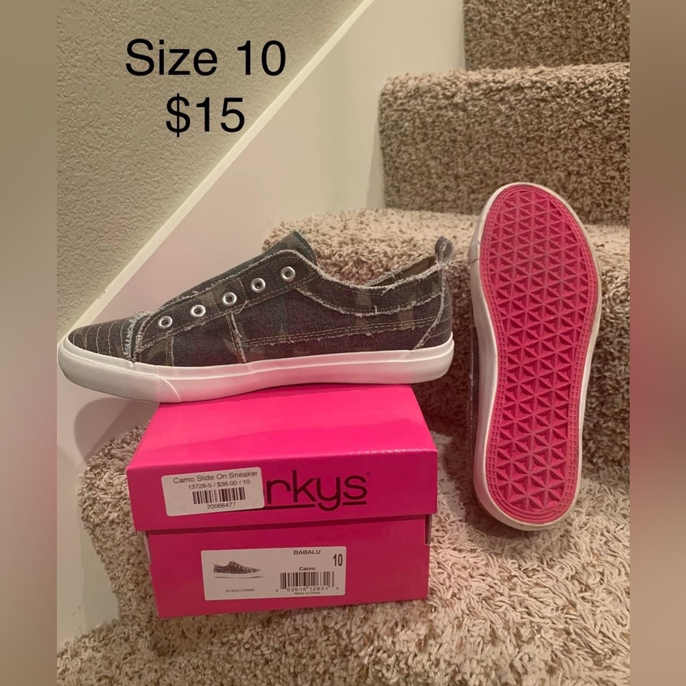 Camo sneakers